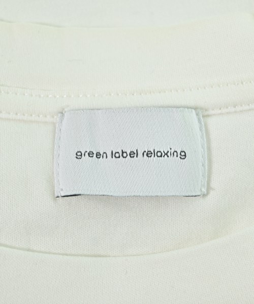 green label relaxing（グリーンレーベルリラクシング）Tシャツ・カットソー 白 サイズ:40(M位) レディース/2200663084166