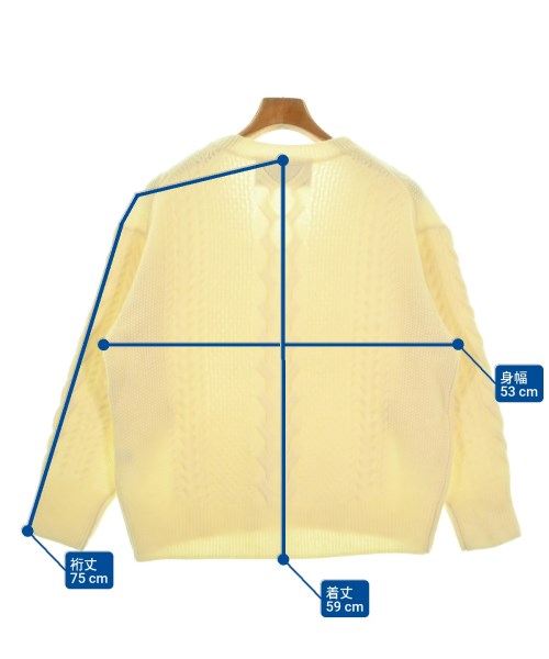 green label relaxing（グリーンレーベルリラクシング）ニット・セーター 白 サイズ:F レディース/2200671797072