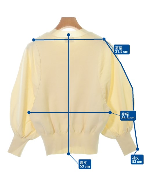 green label relaxing（グリーンレーベルリラクシング）ニット・セーター 黄 サイズ:-(M位) レディース/2200671833015