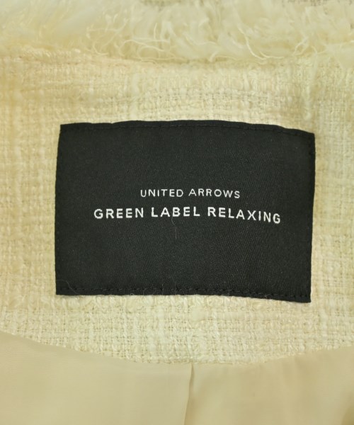 green label relaxing（グリーンレーベルリラクシング）ベスト 白 サイズ:L レディース/2200672040061