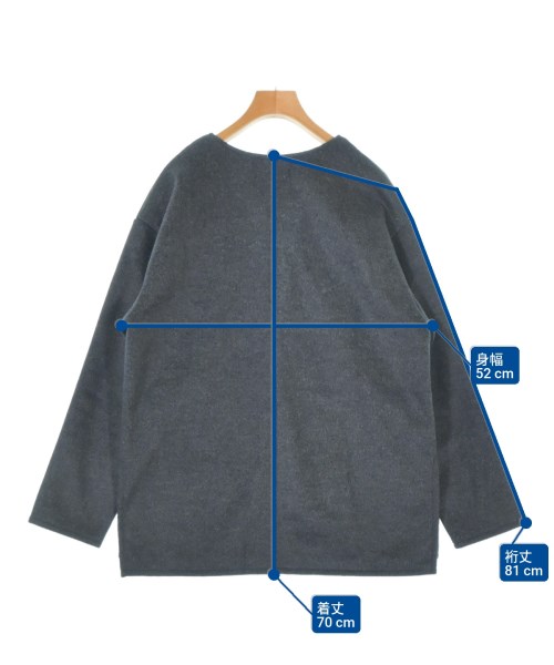 green label relaxing（グリーンレーベルリラクシング）カジュアルシャツ グレー サイズ:F レディース/2200673244024