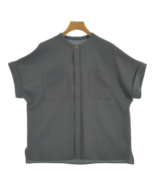 green label relaxing（グリーンレーベルリラクシング）カジュアルシャツ グレー サイズ:F レディース/2200671562045