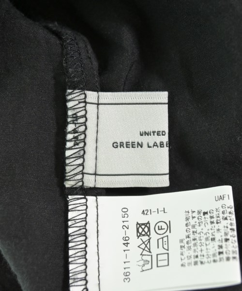 green label relaxing（グリーンレーベルリラクシング）ブラウス 黒 サイズ:F レディース/2200671562052