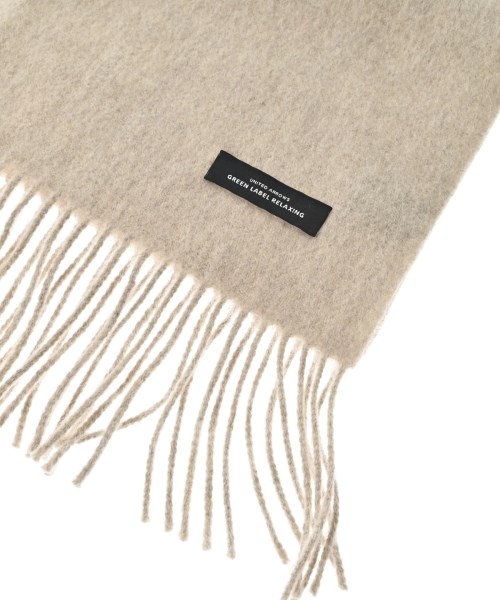 green label relaxing（グリーンレーベルリラクシング）マフラー ベージュ サイズ:- レディース/2200672206214