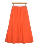 green label relaxing（グリーンレーベルリラクシング）ロング・マキシ丈スカート オレンジ サイズ:SH レディース/2200672850042
