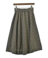 green label relaxing（グリーンレーベルリラクシング）ロング・マキシ丈スカート 茶 サイズ:38(M位) レディース/2200673635037