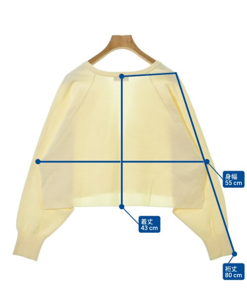 green label relaxing（グリーンレーベルリラクシング）ニット・セーター 白 サイズ:F レディース/2200674220010
