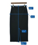 green label relaxing（グリーンレーベルリラクシング）ロング・マキシ丈スカート 黒 サイズ:-(M位) レディース/2200676056037