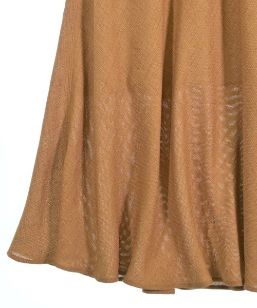 green label relaxing（グリーンレーベルリラクシング）ひざ丈スカート 茶 サイズ:36(S位) レディース/2200678641033