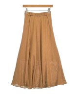 green label relaxing（グリーンレーベルリラクシング）ひざ丈スカート 茶 サイズ:36(S位) レディース/2200678641033