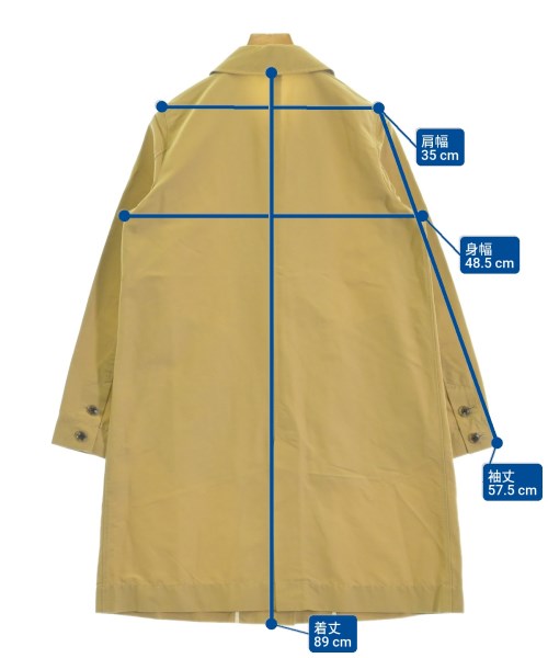 green label relaxing（グリーンレーベルリラクシング）ステンカラーコート ベージュ サイズ:38(M位) レディース/2200674441019