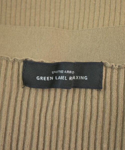 green label relaxing（グリーンレーベルリラクシング）カーディガン ベージュ サイズ:34(XS位) レディース/2200675413060