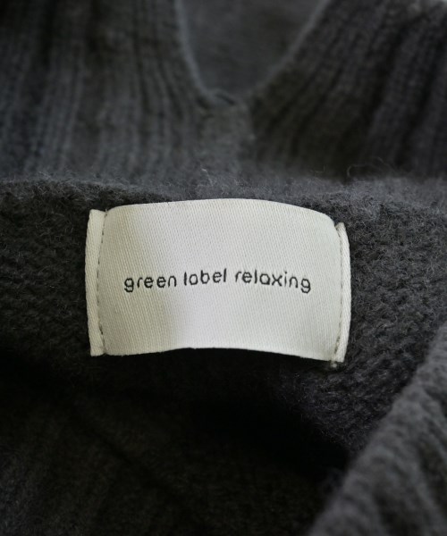 green label relaxing（グリーンレーベルリラクシング）ニット・セーター グレー サイズ:F レディース/2200679017028