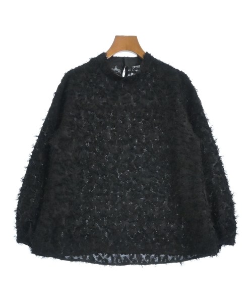 green label relaxing(グリーンレーベルリラクシング)ブラウス 黒 サイズ:F/2200674973046