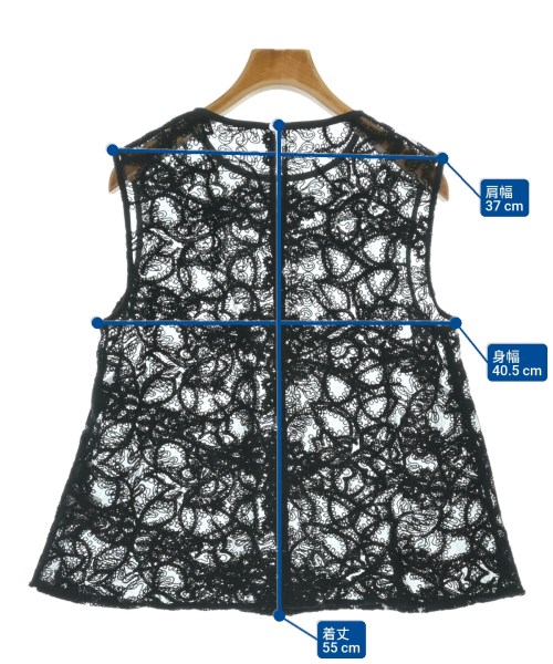 green label relaxing（グリーンレーベルリラクシング）ブラウス 黒 サイズ:-(M位) レディース/2200675369091