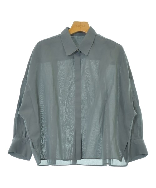 green label relaxing(グリーンレーベルリラクシング)ブラウス グレー サイズ:-(M位)/2200674031012