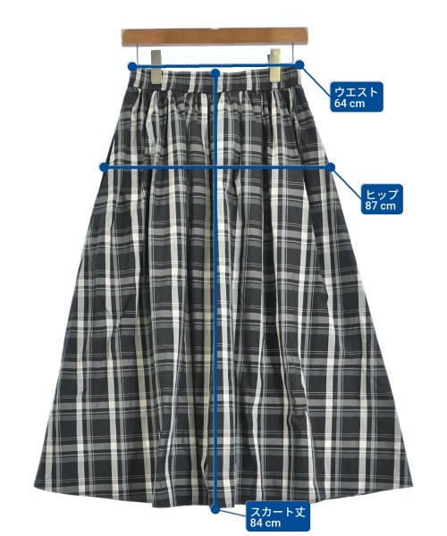 green label relaxing（グリーンレーベルリラクシング）ロング・マキシ丈スカート 黒 サイズ:-(M位) レディース/2200674927100