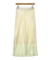 green label relaxing（グリーンレーベルリラクシング）ロング・マキシ丈スカート 白 サイズ:38(M位) レディース/2200674948136