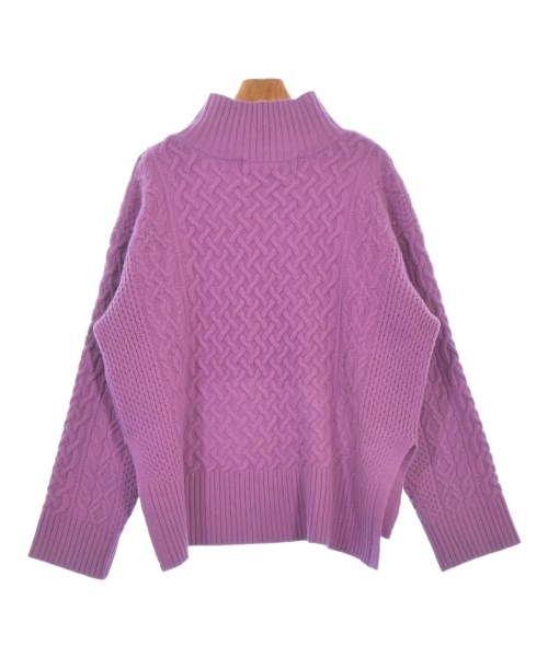 green label relaxing（グリーンレーベルリラクシング）ニット・セーター 紫 サイズ:F レディース/2200675580045