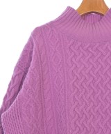 green label relaxing（グリーンレーベルリラクシング）ニット・セーター 紫 サイズ:F レディース/2200675580045