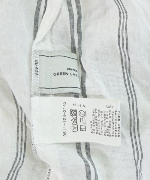 green label relaxing（グリーンレーベルリラクシング）ブラウス 白 サイズ:F レディース/2200675580069