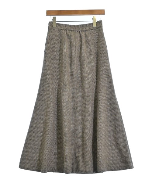 green label relaxing（グリーンレーベルリラクシング）ロング・マキシ丈スカート 茶 サイズ:40(M位) レディース/2200675581127