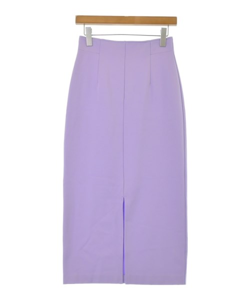 green label relaxing(グリーンレーベルリラクシング)ロング・マキシ丈スカート 紫 サイズ:36(S位)/2200675751025