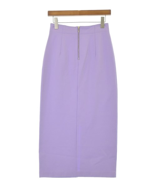 green label relaxing（グリーンレーベルリラクシング）ロング・マキシ丈スカート 紫 サイズ:36(S位) レディース/2200675751025