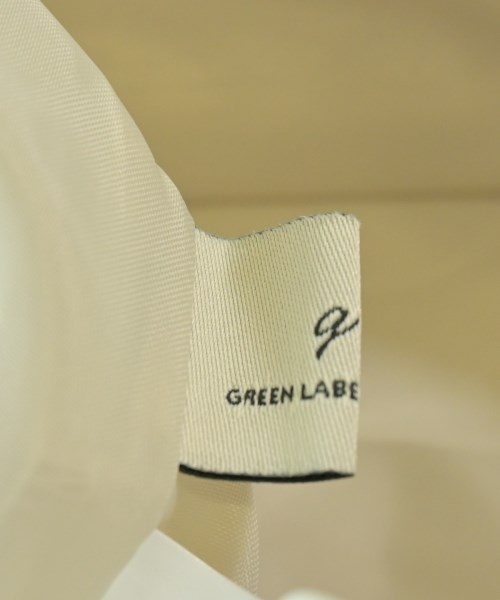 green label relaxing（グリーンレーベルリラクシング）ロング・マキシ丈スカート 白 サイズ:F レディース/2200675751049