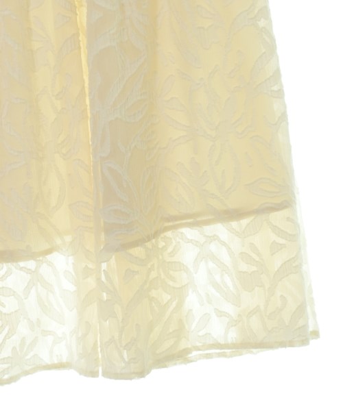 green label relaxing（グリーンレーベルリラクシング）ロング・マキシ丈スカート 白 サイズ:F レディース/2200675751049