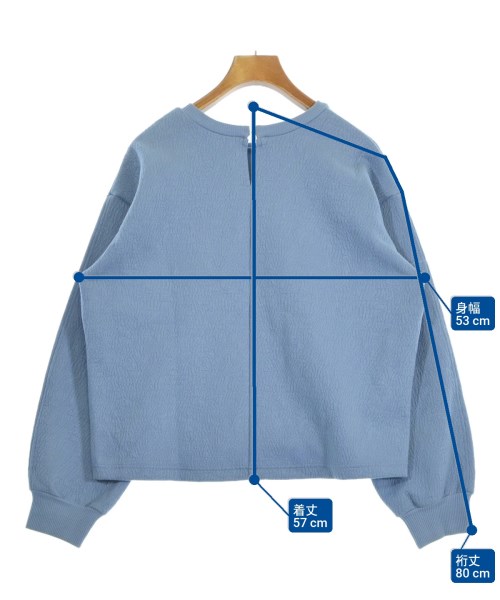 green label relaxing（グリーンレーベルリラクシング）スウェット 青 サイズ:F レディース/2200672409158