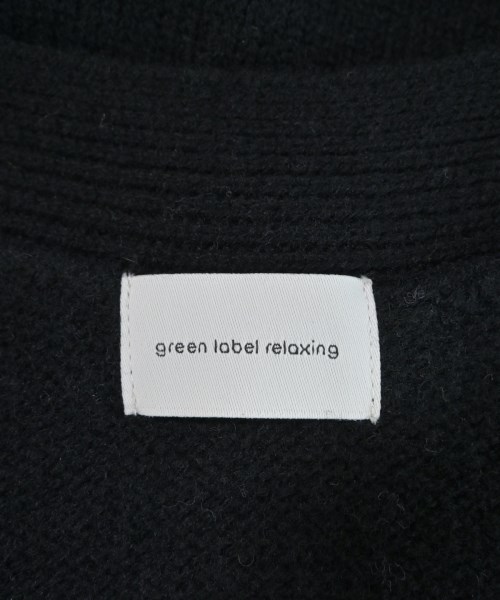 green label relaxing（グリーンレーベルリラクシング）カーディガン 黒 サイズ:F レディース/2200673425072