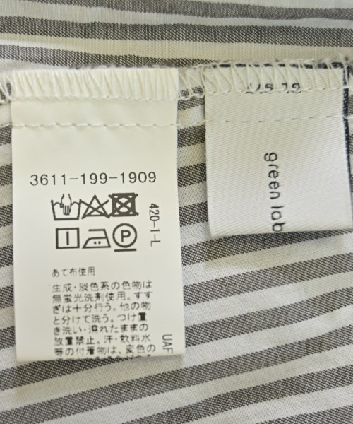 green label relaxing（グリーンレーベルリラクシング）ブラウス 白 サイズ:F レディース/2200674625099