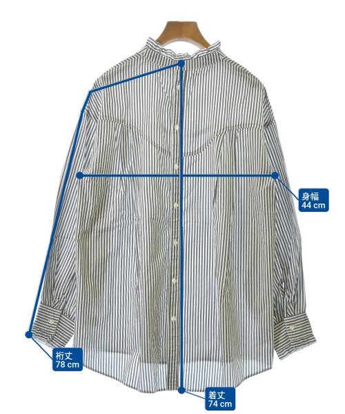 green label relaxing（グリーンレーベルリラクシング）ブラウス 白 サイズ:F レディース/2200674625099