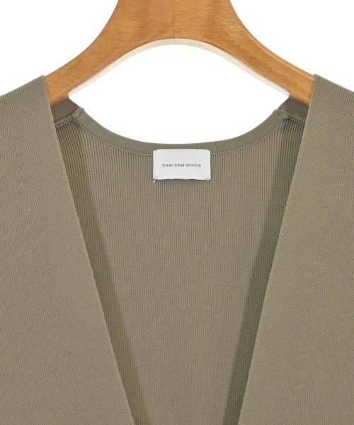 green label relaxing（グリーンレーベルリラクシング）ベスト 茶 サイズ:F レディース/2200674625105