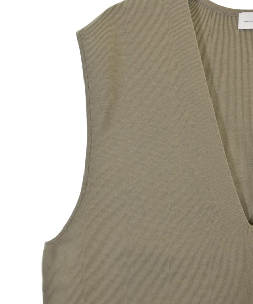 green label relaxing（グリーンレーベルリラクシング）ベスト 茶 サイズ:F レディース/2200674625105