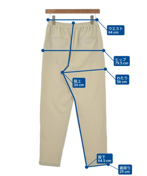 green label relaxing（グリーンレーベルリラクシング）スラックス ベージュ サイズ:36(S位) レディース/2200675281324