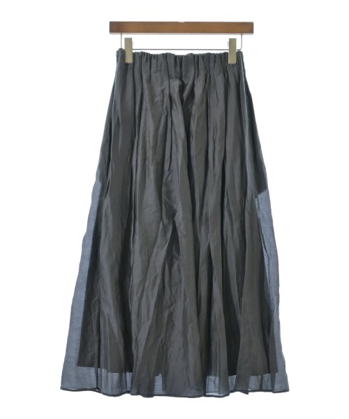 green label relaxing（グリーンレーベルリラクシング）ロング・マキシ丈スカート グレー サイズ:-(M位) レディース/2200675891400