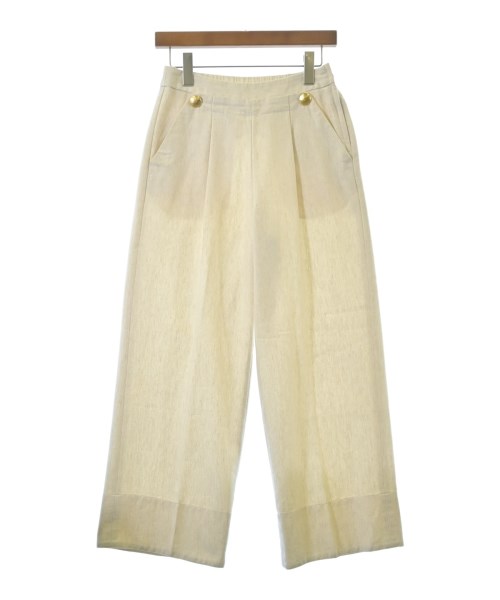 green label relaxing(グリーンレーベルリラクシング)スラックス 白 サイズ:38(M位)/2200676874068