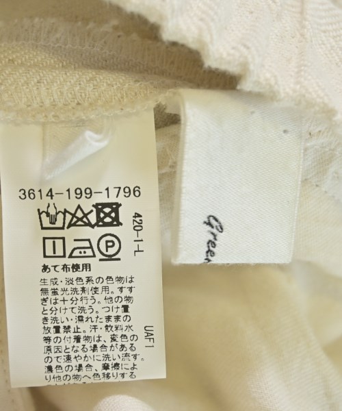 green label relaxing（グリーンレーベルリラクシング）スラックス 白 サイズ:38(M位) レディース/2200676874068