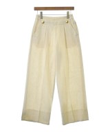 green label relaxing（グリーンレーベルリラクシング）スラックス 白 サイズ:38(M位) レディース/2200676874068