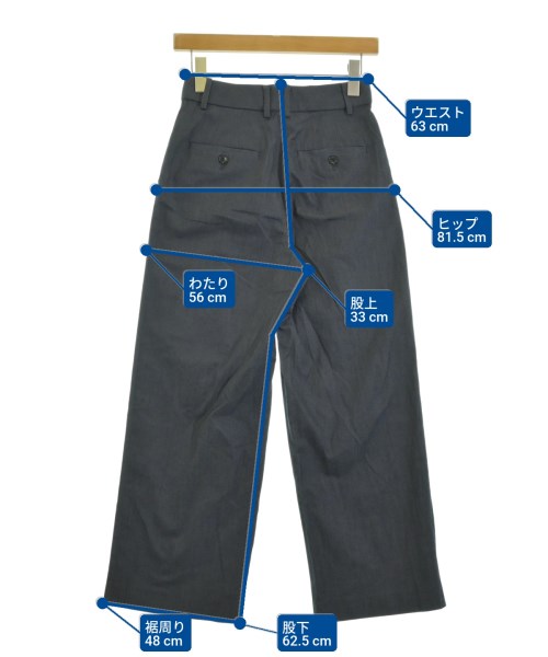 green label relaxing（グリーンレーベルリラクシング）スラックス 紺 サイズ:S レディース/2200679542056