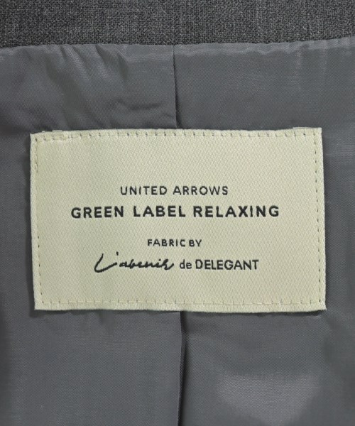 green label relaxing（グリーンレーベルリラクシング）テーラードジャケット グレー サイズ:36(S位) レディース/2200679542124