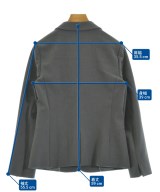 green label relaxing（グリーンレーベルリラクシング）テーラードジャケット グレー サイズ:36(S位) レディース/2200679542124