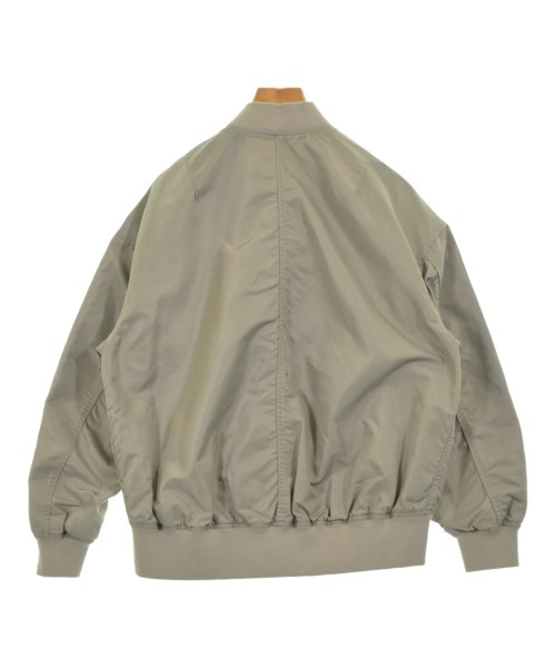 green label relaxing（グリーンレーベルリラクシング）ミリタリーブルゾン グレー サイズ:36(S位) レディース/2200675656016