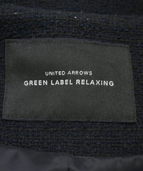 green label relaxing（グリーンレーベルリラクシング）ノーカラージャケット 紺 サイズ:38(M位) レディース/2200675656023