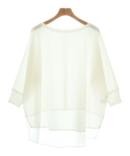 green label relaxing(グリーンレーベルリラクシング)ブラウス 白 サイズ:F/2200676399066