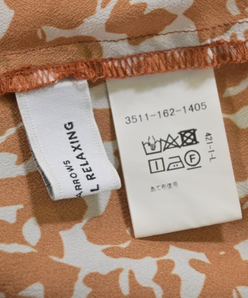 green label relaxing（グリーンレーベルリラクシング）カジュアルシャツ 茶 サイズ:-(XL位) レディース/2200679269090