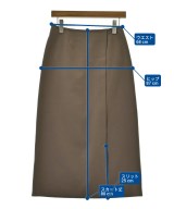 green label relaxing（グリーンレーベルリラクシング）ロング・マキシ丈スカート 茶 サイズ:38(M位) レディース/2200675882170