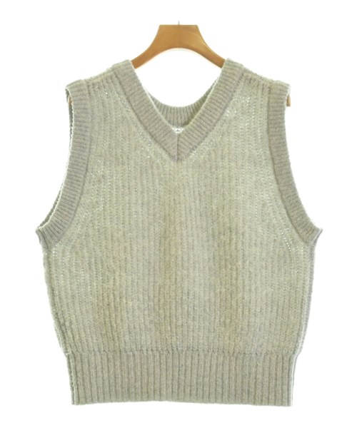 green label relaxing(グリーンレーベルリラクシング)ベスト/ノースリーブ グレー サイズ:F/2200676035032